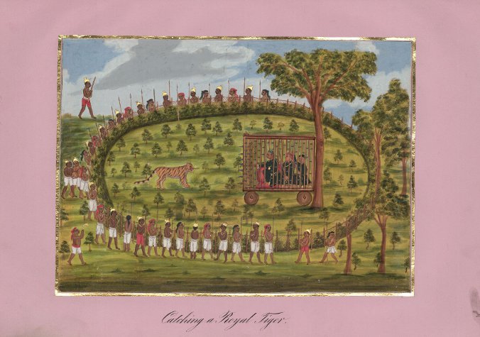 Die Konstruktion der pittoresken Fremde - Einhundert indische Gouachen um 1800 aus Lindenaus Kunstbibliothek.